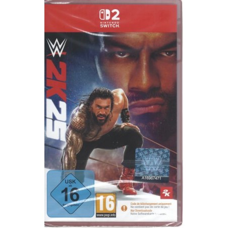 WWE 2K25 - Nintendo Switch 2 - Code in a Box - Neu / OVP