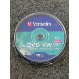 Verbatim - DVD-RW (4,7GB...