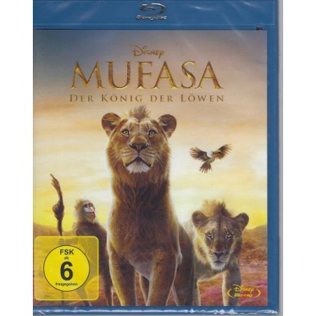 Mufasa: Der König der Löwen - BluRay - Neu / OVP