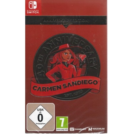 Carmen Sandiego: 40th Anniversary Edition - Nintendo Switch - Neu / OVP