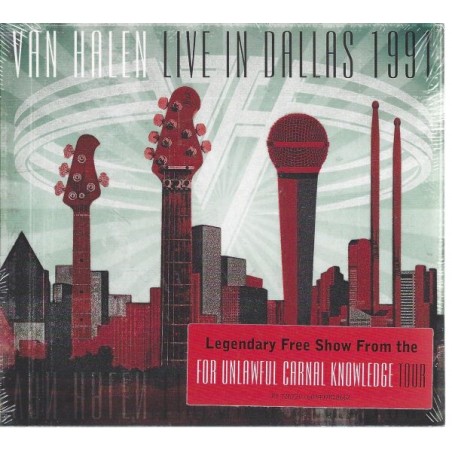 Van Halen - Live in Dallas 1991 - Digipack - CD - Neu / OVP