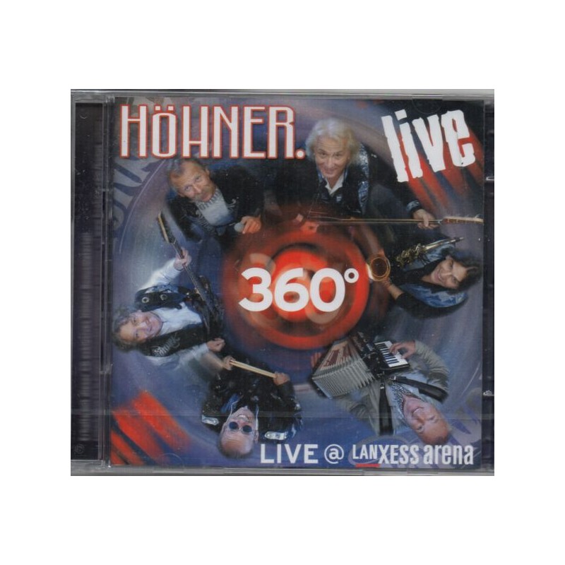 Höhner - 360 Grad Live Lanxess Arena - CD - Neu