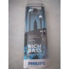 Philips - SHE3905BL/00 - In-Ear-Kopfhörer mit Mikrofon - blau - Neu / OVP