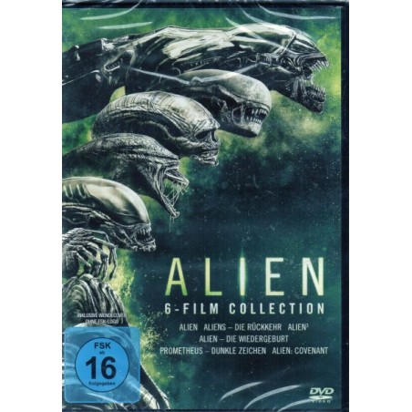 Alien - 6 Filme Collection - 6 DVD - Neu / OVP