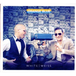 Orange Blue - White I Weiss...