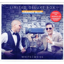 Orange Blue - White I Weiss...