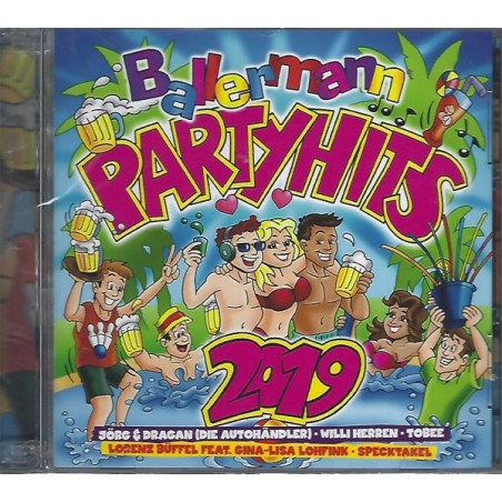 Ballermann Party Hits 2019 - Various - 2 CD - Neu / OVP